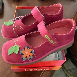 NWT Oilily Pink Velcro Shoes